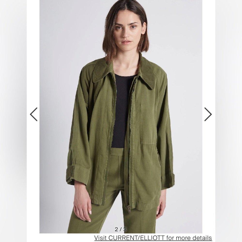 Current Elliot the relaxed military jacket Size 2 like Medium